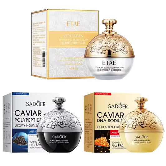 Crema viso riempitiva con Perle di Collagene